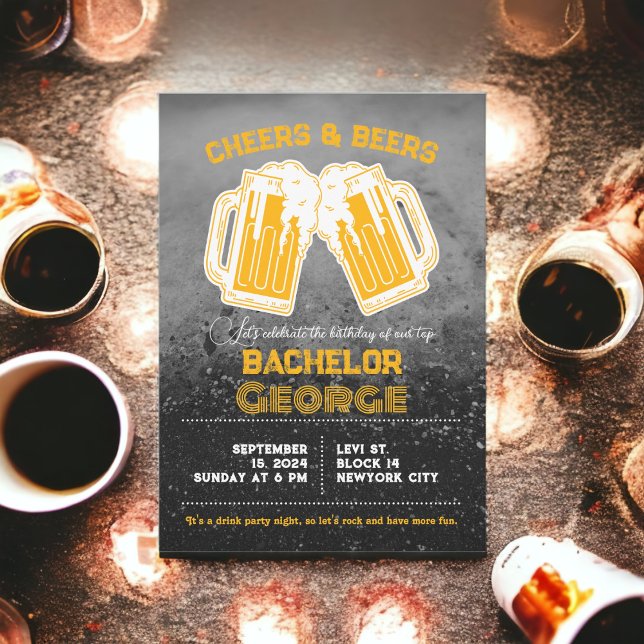 Invitación Salud y cerveza (Subido por el creador)
