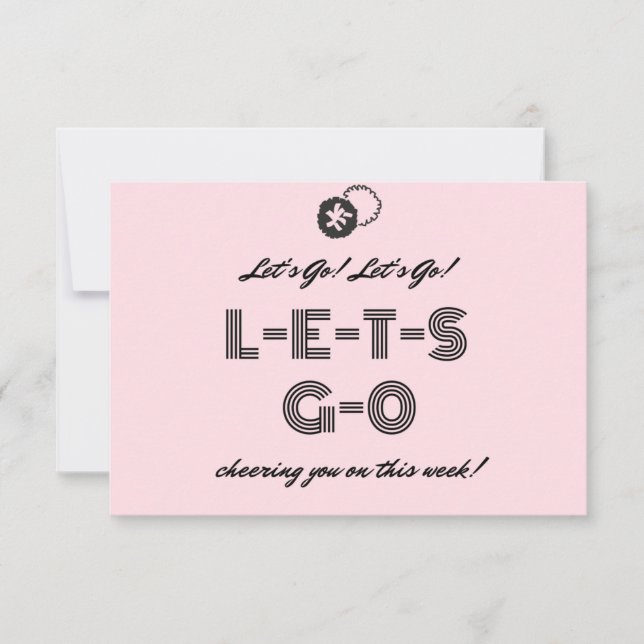 Invitación Saludándote - Cartas de ánimo de Chemo (Anverso)