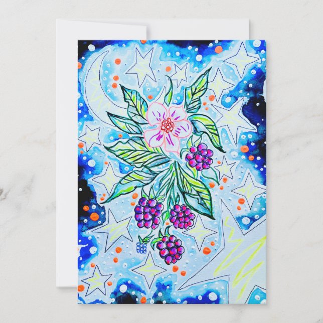 Invitación Saludo de moras (Anverso)