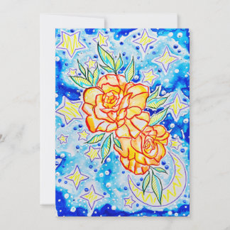 Invitación Saludo de Rosas