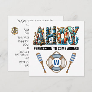 INVITACIÓN SALUDO PERMISO PARA ABORDAR