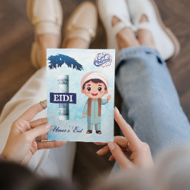 Invitación Saludo Personalizado De Eid Mubarak/Eid Para Niños