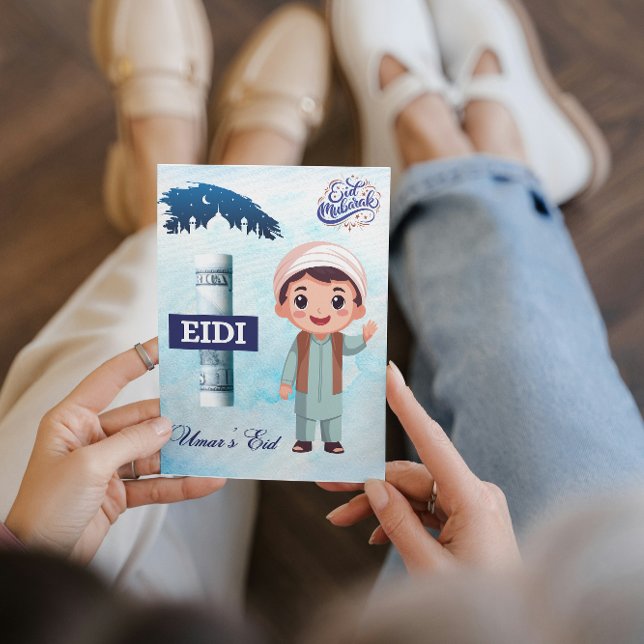Invitación Saludo Personalizado De Eid Mubarak/Eid Para Niños (Subido por el creador)