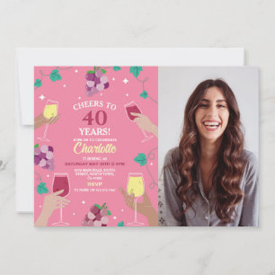 Invitación Saludos 40.ª Fiesta de degustación de vinos de cum