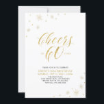 Invitación Saludos a 60 | Fiesta Gold Modern 60th Birthday<br><div class="desc">Celebremos su día especial con esta elegante invitación de cumpleaños número 60. Este diseño presenta la tipografía de oro de moda "Cheers to 60" y elementos dorados con un fondo blanco. Se puede personalizar el texto y el color de fondo. En mi tienda BaraBomDesign hay más suministros fiestas a juego....</div>