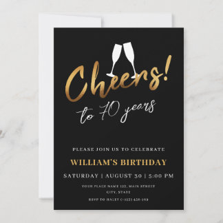 Invitación Saludos a 70 años foto de cumpleaños para adultos