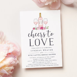 Invitación Saludos a amar | Ducha de novias en ayunas