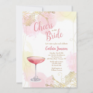 Invitación Saludos a la novia