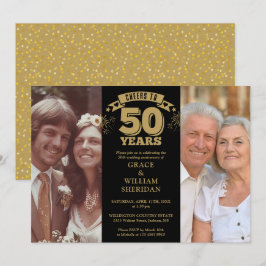 Invitación Saludos al 50° Aniversario Boda 2 Foto