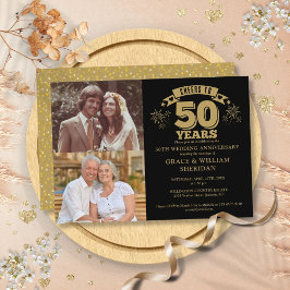 Invitación Saludos al 50° Aniversario Boda 2 Foto