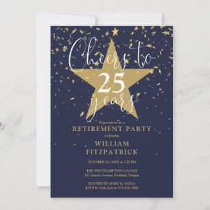 Invitación Saludos Al Fiesta De Jubilación De La Marina Y Las