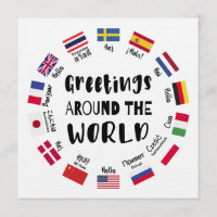 Saludos alrededor del mundo, Hola en todos los idi