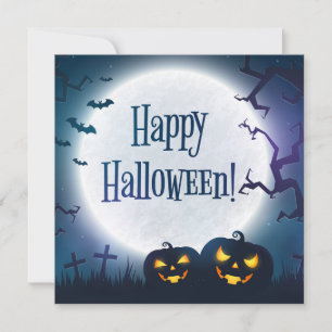 Invitación Saludos de Halloween