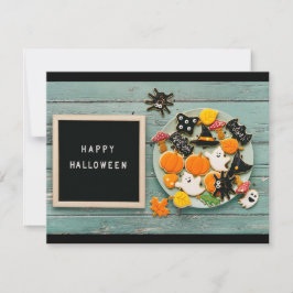 Invitación Saludos de Halloween