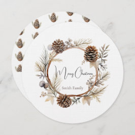 Invitación Saludos de Navidad