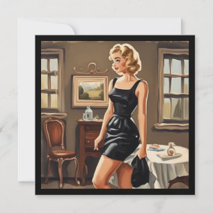 Invitación Saludos del LBD: Elegancia simple para cada ocasió