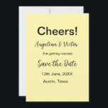 Invitación Saludos guarda la fecha simple minimal moderno ele<br><div class="desc">diseño</div>