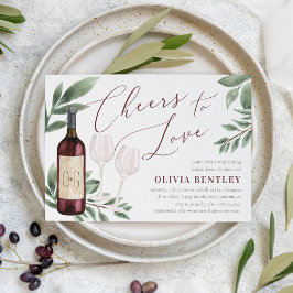 Invitación Saludos para amar a la ducha de novias en ayunas