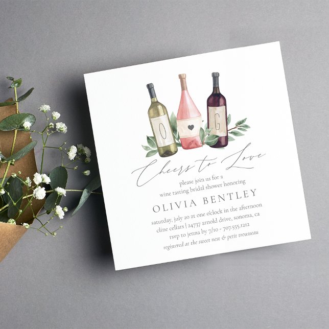 Invitación Saludos para amar a la ducha de novias en ayunas (Subido por el creador)
