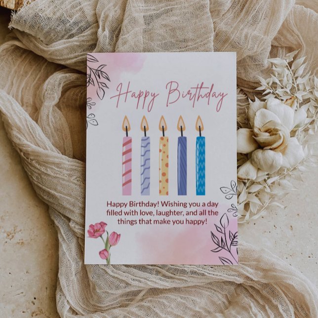 Invitación Saludos por su día especial (Cheers to You on Your Special Day Invitation)