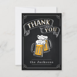 Invitación Saludos Y Cervezas Cumpleaños Gracias