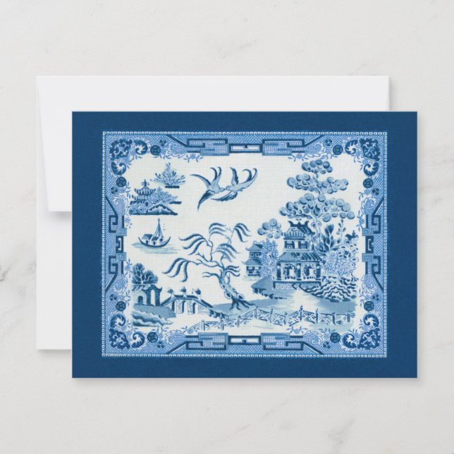 Invitación salvaje azul (Anverso)