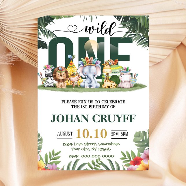Invitación salvaje de un cumpleaños (Subido por el creador)
