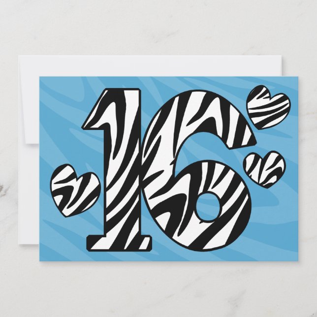 Invitación Salvaje Dieciséis (Anverso)