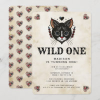 Salvaje un gato gatito lindo Rockabilly primer cum
