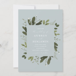 Invitación Salvaje y verde