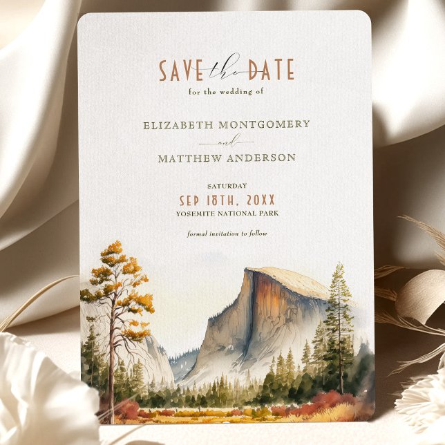 Invitación Salvar la fecha de destino del Parque Nacional Yos (Subido por el creador)