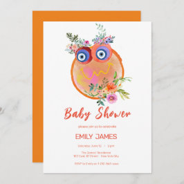 Invitación Salvemos con encanto el planeta Baby Shower Invi