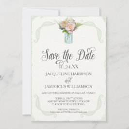Invitación Salven a los Rosas de Fotos Rusas Florales Mason J