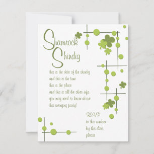 Invitación Samrock Shindig