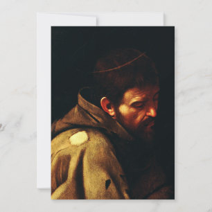 Invitación San Francisco de Asís por Caravaggio Arte Barroco