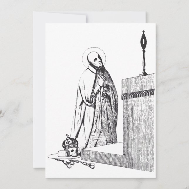 Invitación San Francisco de Borja Duque de Gandía (Anverso)