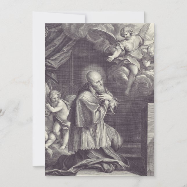 Invitación San Francisco de Sales Doctor de la Iglesia (Anverso)