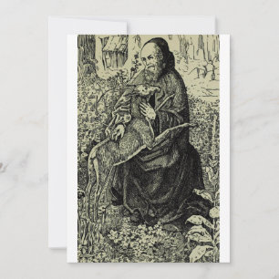 Invitación San Gil el Ermitaño