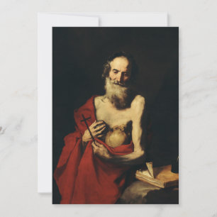 Invitación San Jerónimo por Jusepe de Ribera