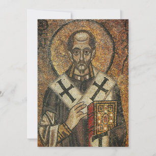 Invitación San Juan Crisóstomo arzobispo de Constantinopla