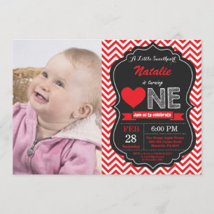 Invitación San Valentín es nuestro pequeño amor