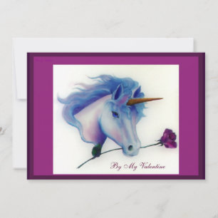 Invitación San Valentín Unicornio invita