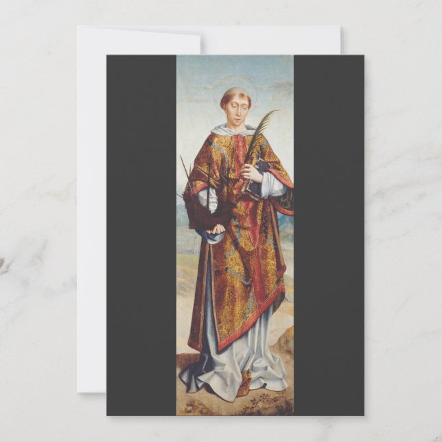 Invitación San Vicente de Saragossa (Anverso)