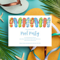 Sandalias de moda para fiesta en la piscina de ver