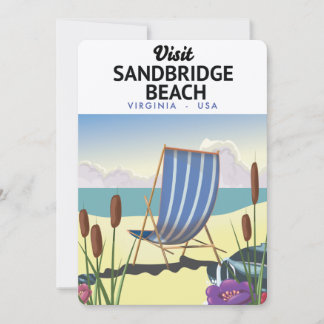Invitación Sandbridge Beach Virginia EE. UU.,