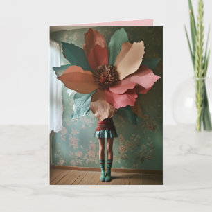 Invitación Sangre: Una transformación floral surrealista