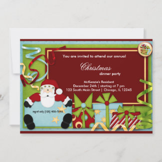 Invitación Santa Bebé