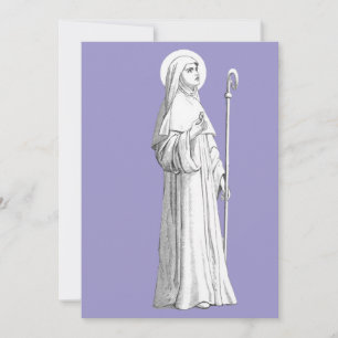 Invitación Santa Catalina de Siena Virgen