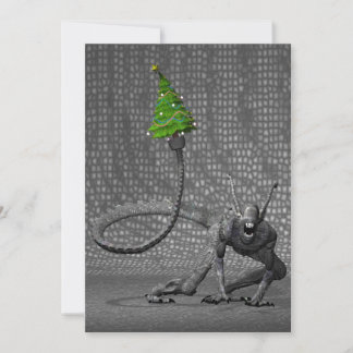 Invitación Santa Claus galáctico