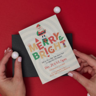 Invitación Santa Claus traviesa